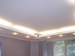 A guide to different types of ceiling designs. Multi Level Ceilings 42 Photos Is It Worth It To Make A Three Level Ceiling With Lighting The Design Of Three Level Structures
