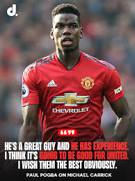 🚨 Paul Pogba on Michael Carrick: “He's doing a GREAT job, and he did it  also at the time when he was assistant to Solskjaer.” “He's a great guy and  he has