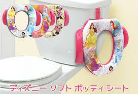 楽天市場 ディズニー ソフト ポッティ シート 収納フック付き シンデレラ ベル オーロラ姫 アリエル ラプンツェル 白雪姫 ジャスミン ミニーマウス おまる 補助便座 トイレ トイレトレーニング disney soft potty seat with hook bbr baby 1号店 シート収納 おまる