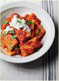 Paccheri Nduja And Burrata The Happy Foodie Recipe Pasta Dishes Nduja Recipe Yummy Pasta Recipes