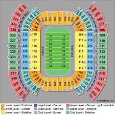 Nissan Stadium Seating Chart Nissan Stadium Nashville