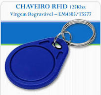 Chaveiro de RFID 125Khz - Gravavel - Regravavel - Precision ...