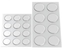 Home & garden online trade show. Round Clear Adhesive Bumpers Combo Large Medium Pack Set Of 20 Transparent Self Stick Rubber Pads For Glass Table Top Furniture Electronics Laptop Mirrors Made In Usa Buy Online At