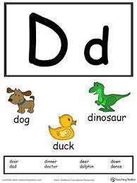 Letter D Alphabet Flash Cards For Preschoolers Alphabet Flashcards Alphabet Worksheets Preschool Alphabet Worksheets Kindergarten