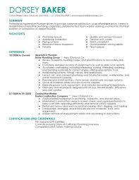 Check spelling or type a new query. Best Apprentice Plumber Resume Example Livecareer