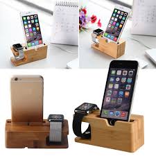 Anyone who has an iphone it's less pricey than most dual iphone and apple watch docks, but it has a lightning connector and an apple watch charging disc built into the design. Bamboo Iphone And Apple Watch Charging Station Uno Company