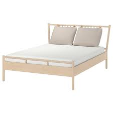 Es wird nur das gestell ohne auflage, ohne matratze und ohne lattenrost verkauft ! Bjorksnas Bettgestell Birke Ikea Deutschland