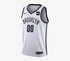 Brooklyn nets will feature infor logo on jerseys and twitter reacts: The Crisp And Clean White Brooklyn Nets Uniform Was Black And White Brooklyn Nike Jersey Free Transparent Png Download Pngkey