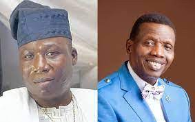Sunday igboho said he would not greet or sympathize with adeboye over the demise of dare because the general overseer does not support yoruba nation. B Kduqqkot5wum