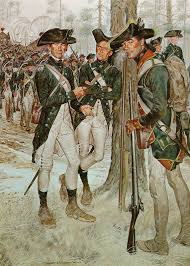 1782 Southern Artillery And Infantry American Revolutionary War Continental Army American Soldiers