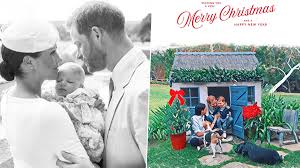 Meghan is known to love animals, particularly her dogs, black labrador oz and beagle guy, who appear in the christmas card. Meghan Markle And Prince Harry Feature In 2020 Christmas Card With Son Archie View Pic Onhike Latest News Bulletins