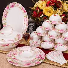 Cheap Dinnerware Sets On Sale At Bargain Price Buy Quality Plate Pendant Plate Disk Plate Table F China Dinnerware Sets Pink Dinnerware Sets Dinnerware Sets