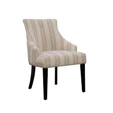 These typically upholstered chairs can provide a more formal look and can also be used in the dining room. Accentrics Home Brand Accent Chairs