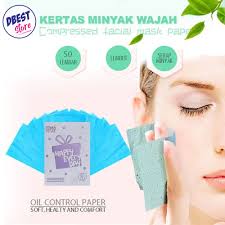 Cara mengatasi wajah berminyak 3. Kertas Minyak Wajah Pembersih Wajah Glowing Isi 50 Lembar Oil Control Firm Pembersih Wajah Berminyak Random Color Lazada Indonesia