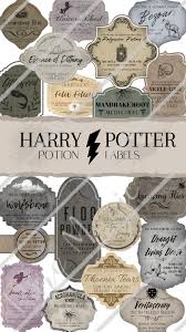 Get this free printable harry potter party pack from the cottage market which includes invitations. Harry Potter Potion Labels Printable Printable Potion Etsy