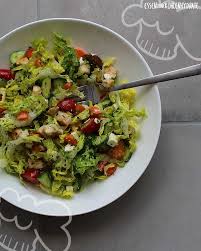 Leckerer Gemischter Salat Mit Hahnchenbrust Essen Ohne Kohlenhydrate Salat Rezepte Hahnchen Gemischter Salat Salat