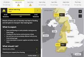 There is a weather warning in force in those areas for until 10 o'clock. Met Office Double Weather Warning As Storm Aiden Hits Devon And Cornwall Devon Live