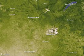 Kalahari desert facts, kalahari desert map. Kalahari And Okavango Delta
