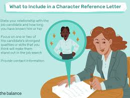 The best resume examples for your next dream job search. Character Reference Letter Example And Writing Tips