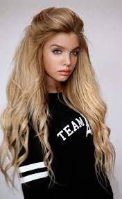 Thick Blonde Hair Colors On This Fashionista Model Blogger Hair Styles Long Hair Styles Long Thin Hair