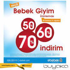 buyaka ebebek magazasinda 50 60 70 indirim basladi buyakabibaska bebek kampanya indirim buyakaavm bebek 31 agustos urunler