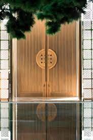 新作 遇见光 极致东方如此超凡脱俗 hotel interior design door design modern entrance door
