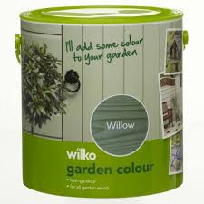 Wilko Willow Fence Paint Colorful Garden Fence Paint Wilko