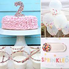 A Sweet Sprinkles Inspired Second Birthday Party Kids Themed Birthday Parties Fun Birthday Party Toddler Birthday Party