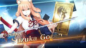 Fate/Grand Order - Suzuka Gozen Servant Introduction - YouTube