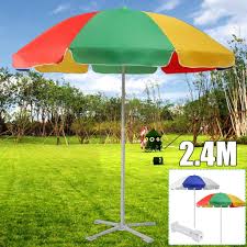 Check spelling or type a new query. 2 4m Outdoor Parasol Sun Shade Umbrella Garden Beach Patio Umbrella Ultraviolet Proof Sun Protection Buy At A Low Prices On Joom E Commerce Platform
