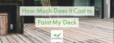 There are lots of factors that can raise or lower the amount, from the condition of your wood. How Much Does It Cost To Paint My Deck Home Painters Toronto