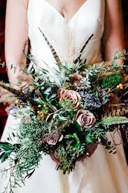 2020 popular 1 trends in weddings & events, wedding bouquets, home & garden, jewelry & accessories with bouquet feather and 1. Eucalyptus Pheasant Feather Rose Greenery Bridal Bouquet Folklore Farm Wedding Bouqet Lush Bouquet Feather Bouquet