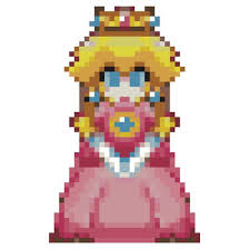 Pixel Peach 32 Bit Peach Art Memes Mario Characters