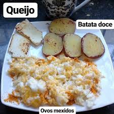 Cafe Da Manha Ovo E Batata Doce A Imagem Pode Conter Comida Alimentacao Fitness Receitas De Cafe Da Manha Saudavel Receitas Saudaveis