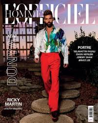 Diego torres, nicky jam, reik, camilo, pedro capó 13 февраля 2020. Ricky Martin L Officiel Hommes Magazine Cover Turkey April 2020 Famousfix Com Post