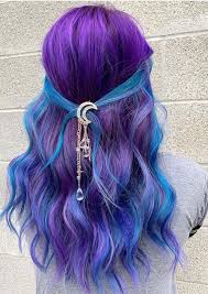Classic hairstyles and hairstyles for women are most trending topic on this modern world. Cutest Purple Hair Colors Highlights For Women In 2019