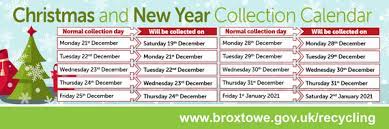 Christmas 2022 Bin Collection Broxtowe Waste And Recycling Christmas Collections