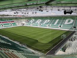 Pölten unter der ägide von nxp veranstaltungsbetriebs gmbh! Bundesliga News Rapid Gegen St Polten Im Halbleeren Stadion