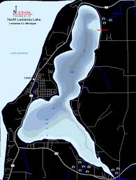 north leelanau lake map leelanau county michigan fishing