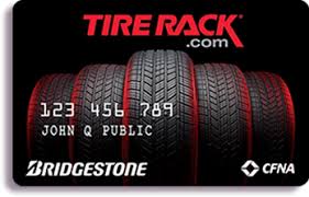 Your new firestone credit card comes from the credit first national association (cfna). Bridgestone Tire Rack Credit Card