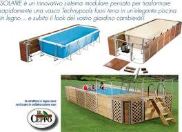 Technypools Sistema Solaire Piscine E Stufe Eduti Relax Piscina Fuori Terra Piscina Paesaggistica In Cortile Piscine Fuori Terra