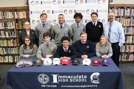 They help develop skills based on teamwork and camaraderie, as well as teach young people how to set goals and persevere through hardships to achieve those goals. Immaculata Athletes Commit To Play College Sports 1 Immaculata High School