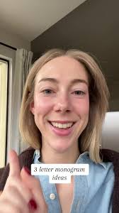 3 letter monogram ideas that aren’t initials. what should I get for my  travel jewelry case?! #monogrammedgifts