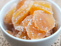 Decouvrez La Recette Gingembre Confit Sur Cuisineactuelle Fr Recette Gingembre Confit Recette Recette Mignardise