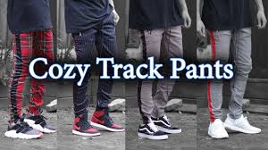 best cozy track pants affordable pants by mnml la