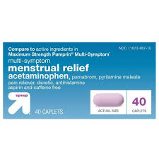 Probably at least once for each of my . Acetaminophen Multi Symptom Menstrual Relief Caplets 40ct Up Up Target