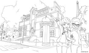 Print miraculous ladybug and cat noir character coloring pages. Ladybug And Cat Noir Coloring Pages 140 Printable Coloring Pages