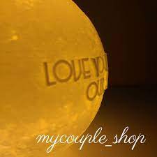香港情侶用品專門店 on instagram diy定制印字月亮燈 球體 採用最高級3d打印技術 全人手打磨月亮凹凸面 開燈先至係王道入電池就可以 印出泥既字係立體的 凸起嫁 月亮越大細節位越多 除左7cm其他都刻得 因為面積唔夠大 cozy house diy married
