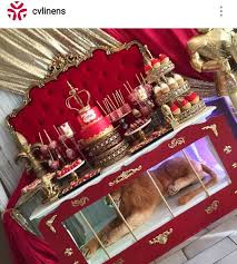 Royal Red Inspired Baby Shower Dessert Table And Decor Baby Shower Dessert Table Red Baby Shower Royal Baby Shower Boy