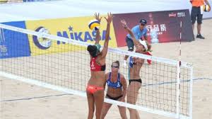 Adrian carambula ed enrico rossi e paolo nicolai e daniele lupo al maschile, marta menegatti e viktoria orsi toth al femminile. Beach Volley Femminile World Tour 2019 Jinjiang L Infinita Kerri Walsh Jennings Sente Profumo Di Olimpiadi E Torna A Vincere